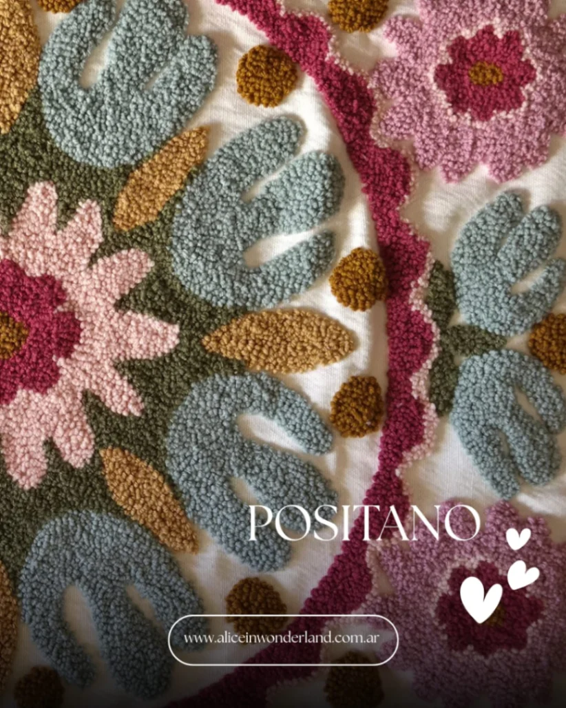 Manta Decorativa Positano