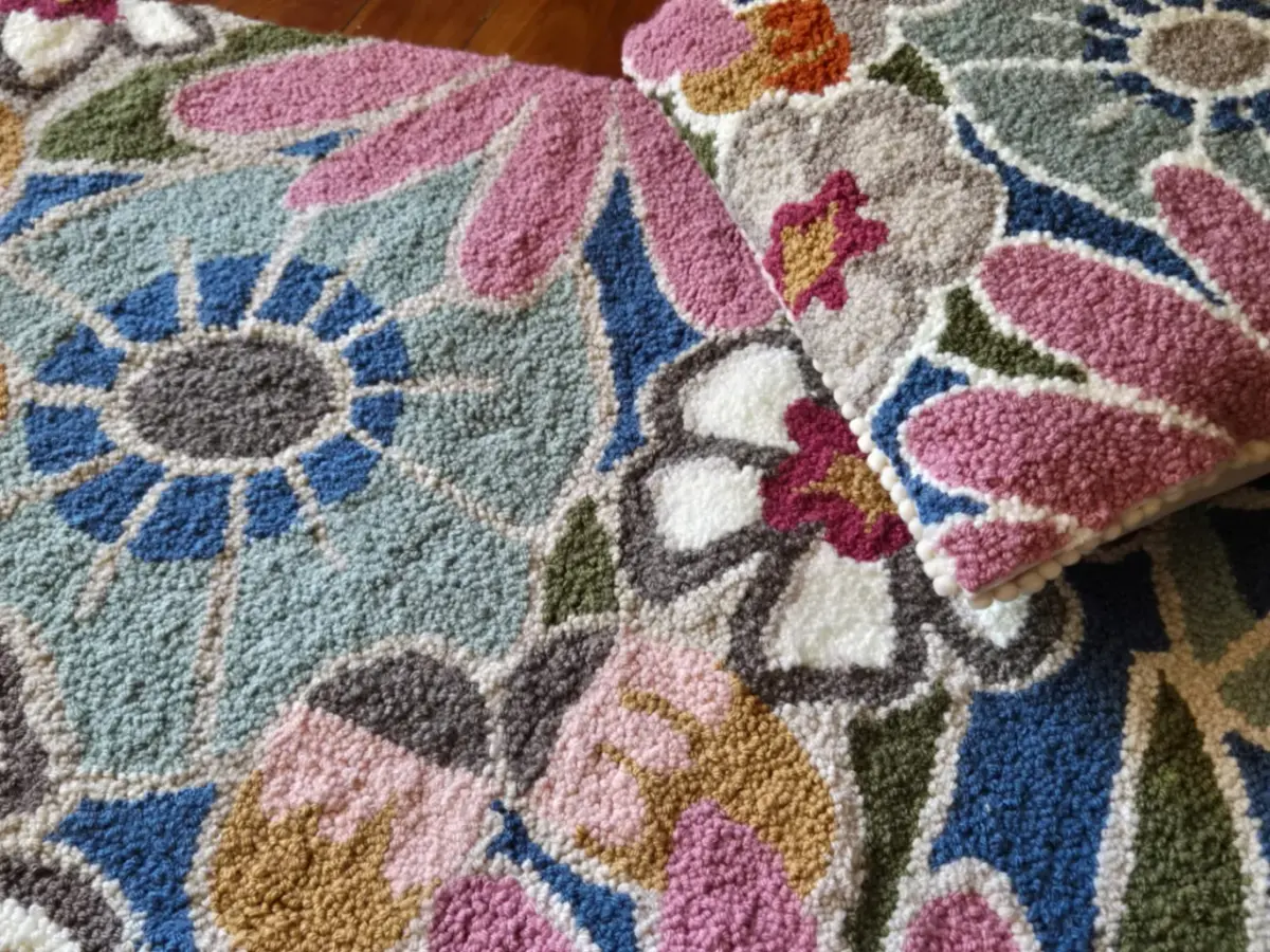 Alfombra Cafayate + almohadon