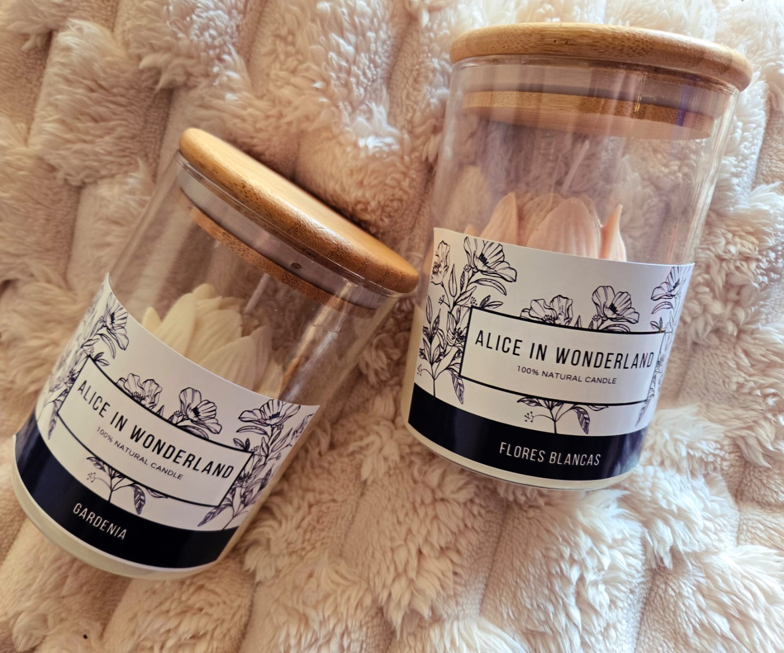 Vela de Flor de Loto