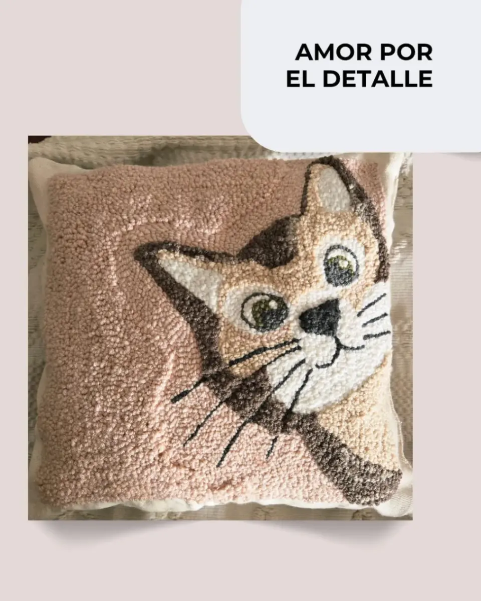 Almohadon Bordado Diseño Chimuelo