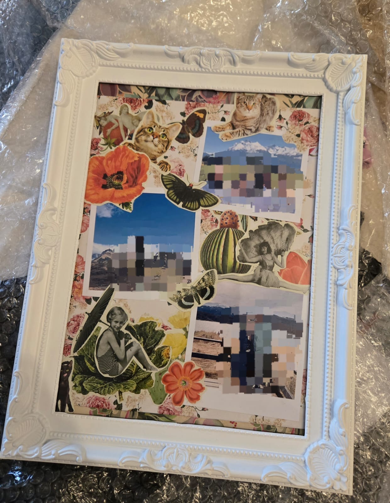 Cuadro Collage MARCO BOX  o Vintage 15X21