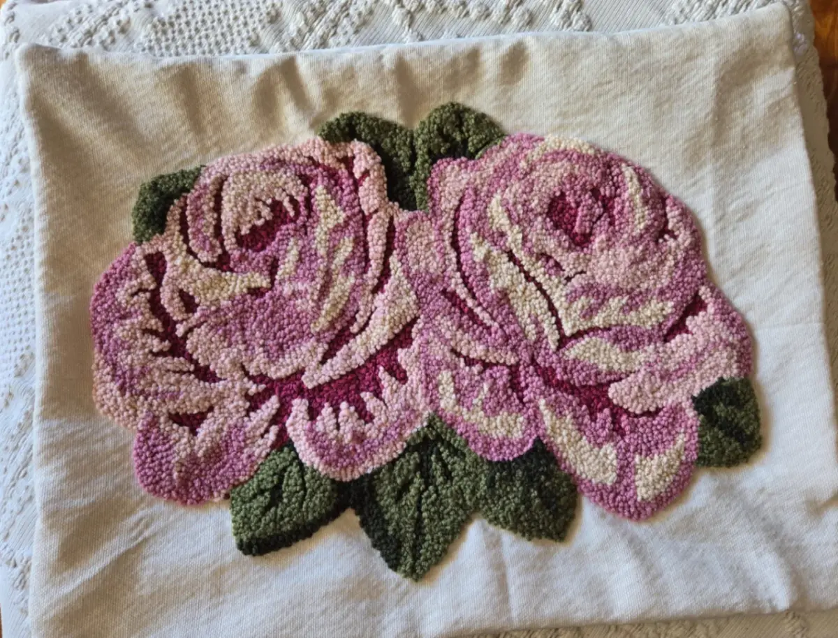 Almohadon Xl Rosas 45x60