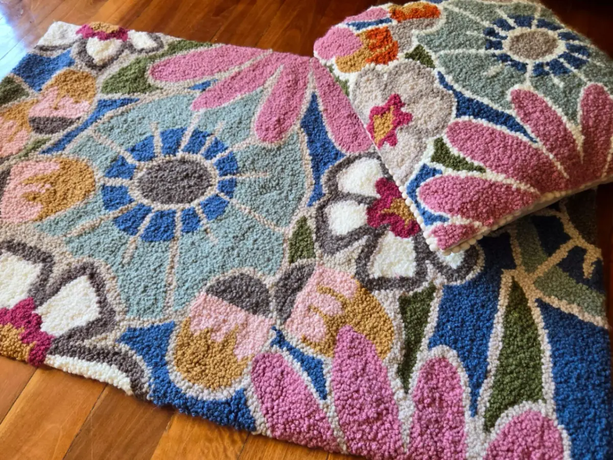 Alfombra Cafayate + almohadon