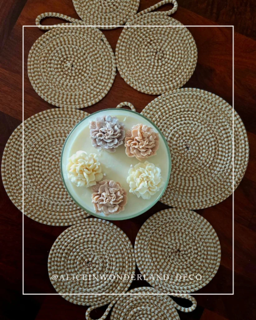 Composición Pamela flores 16x8